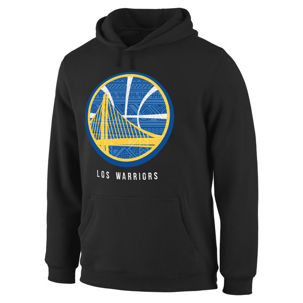 Men Golden State Warriors Noches Enebea Pullover Hoodie Black